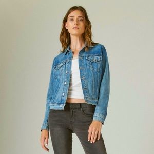 Lucky Brand Tomboy Trucker Jean Jacket